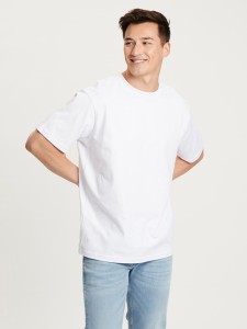 Cross Jeans Koszulka w kolorze białym rozmiar: S