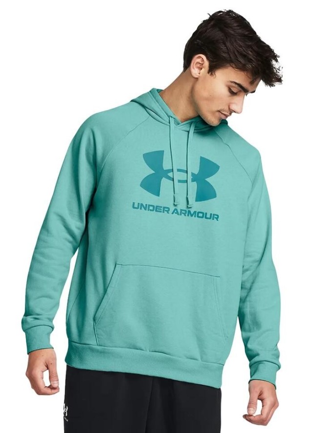 Bluza fitness męska UNDER ARMOUR Rival Fleece Logo z kapturem