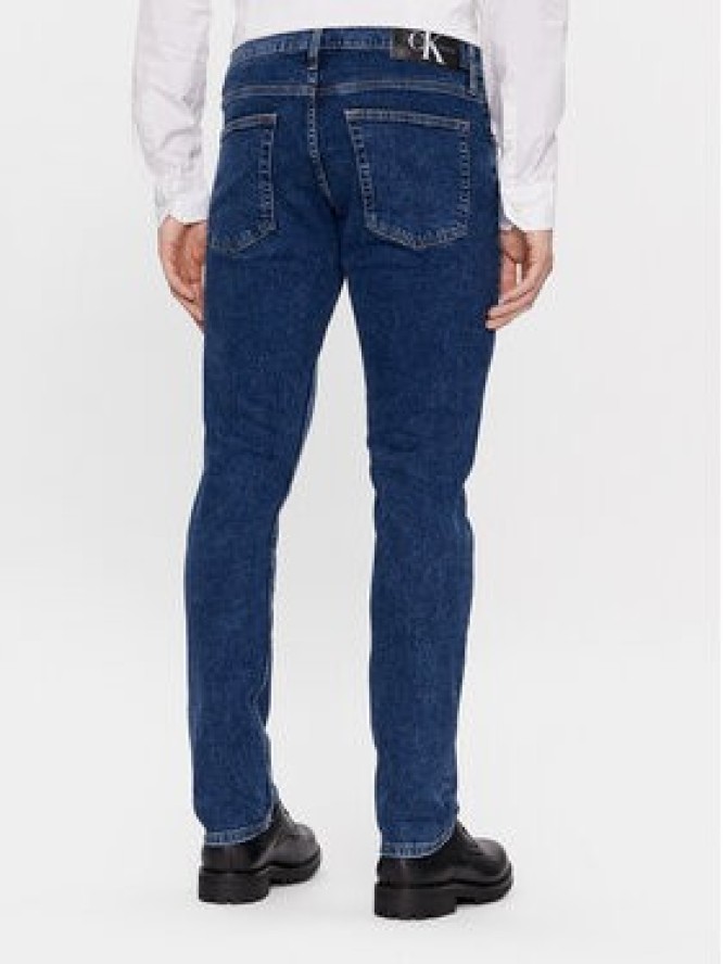 Calvin Klein Jeans Jeansy J30J324194 Granatowy Slim Fit