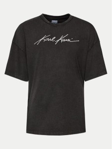 Karl Kani T-Shirt KM242-048-6 Czarny Boxy Fit