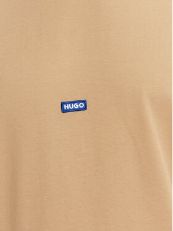 Hugo T-Shirt Nieros 50509991 Beżowy Regular Fit