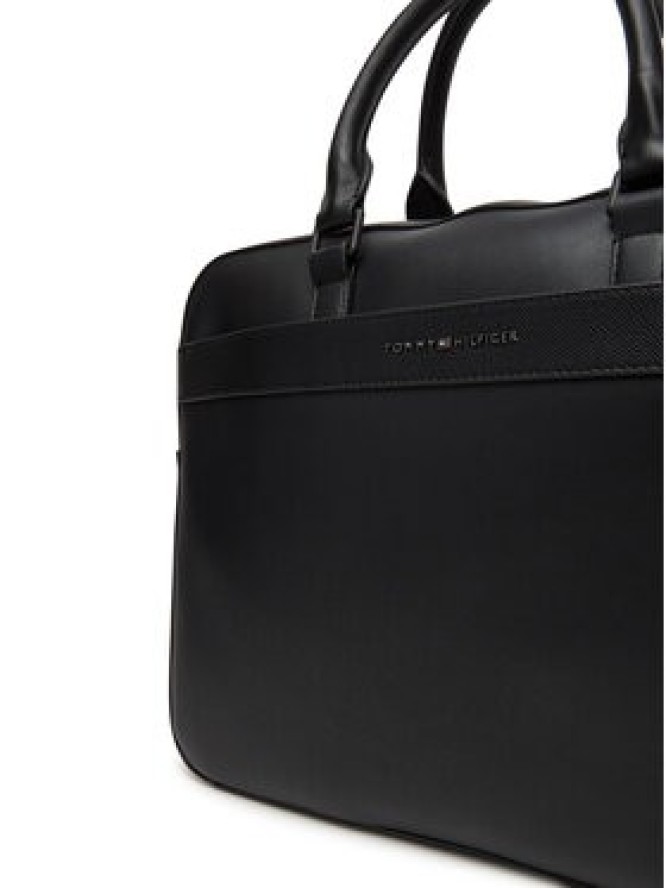 Tommy Hilfiger Torba na laptopa Th Corp Computer Bag AM0AM13222 Czarny