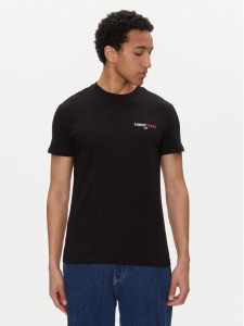 Tommy Jeans T-Shirt Dna Graphic DM0DM20815 Czarny Regular Fit