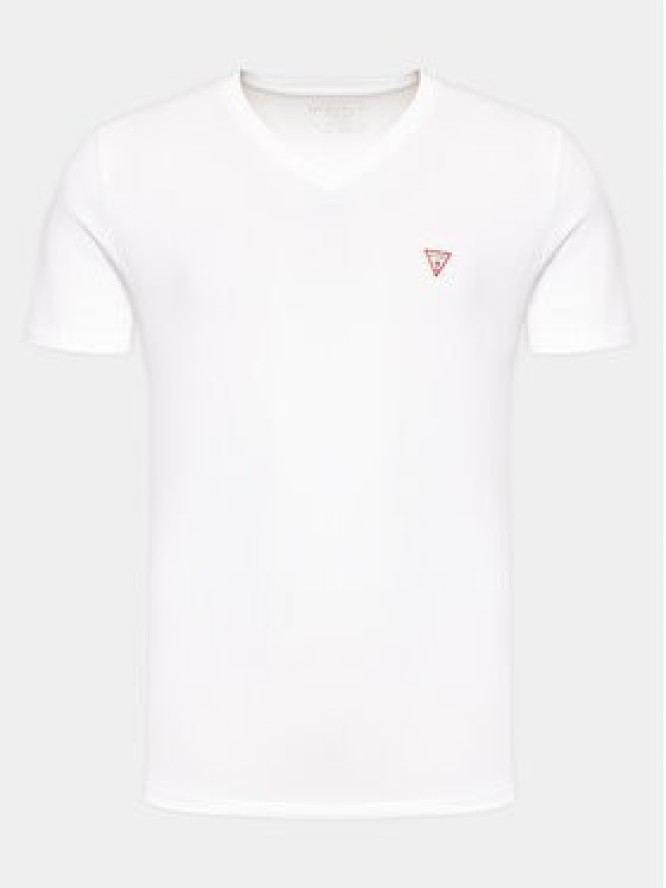 Guess T-Shirt M2YI32 J1314 Biały Slim Fit