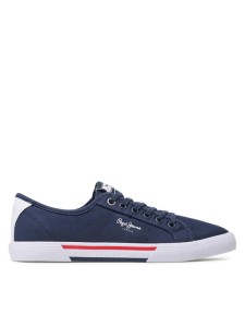 Pepe Jeans Tenisówki Brady Men Basic PMS30816 Granatowy