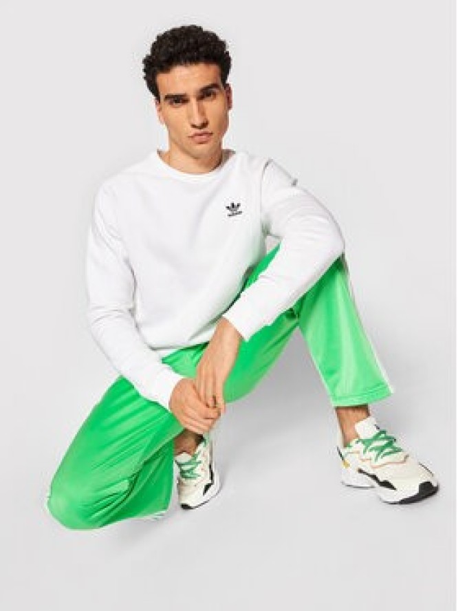 adidas Bluza adicolor Essentials Trefoil H34644 Biały Regular Fit