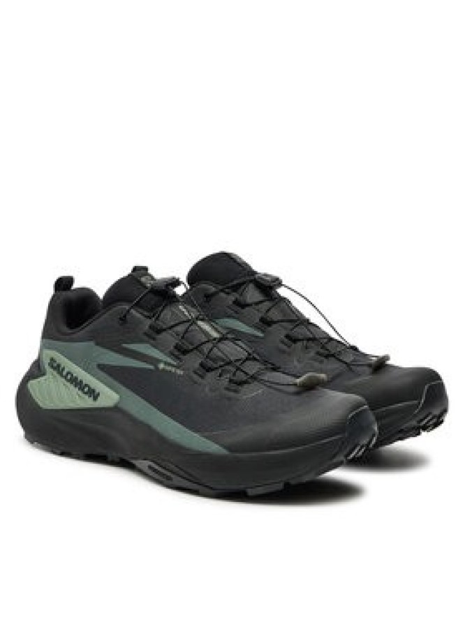 Salomon Buty do biegania Genesis Gore-Tex L47518700 Czarny