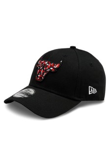 New Era Czapka z daszkiem Seasonal Infill Chicago Bulls 60424761 Czarny