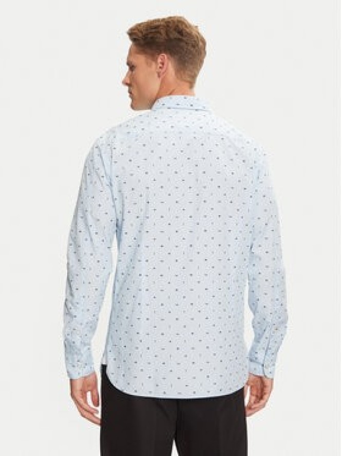 Boss Koszula Magneton_1 50431309 Niebieski Slim Fit