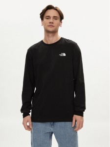 The North Face Longsleeve Easy NF0A87N8 Czarny Regular Fit