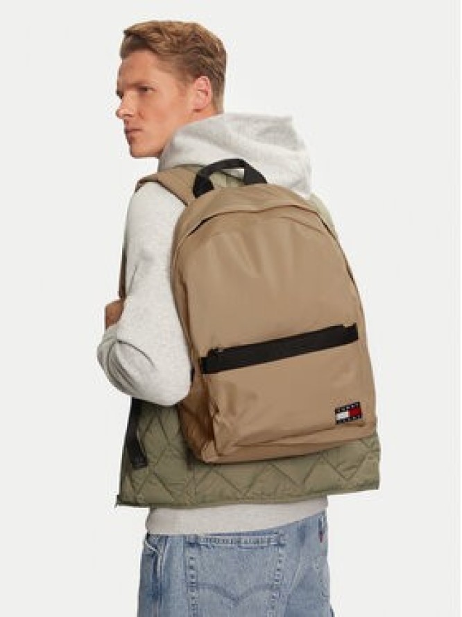 Tommy Jeans Plecak Tjm Daily Dome Backpack AM0AM11964 Beżowy