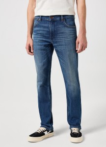 WRANGLER GREENSBORO MĘSKIE SPODNIE JEANSOWE JEANSY DŻINSY HARE BLUE 112350838