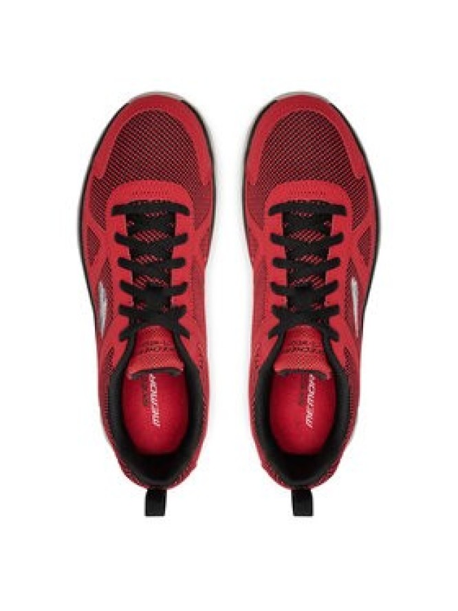 Skechers Sneakersy Bucolo 52630/RDBK Czerwony