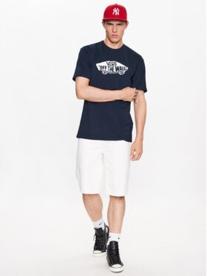 Vans T-Shirt Style 76 Ss Tee VN00004X Granatowy Classic Fit