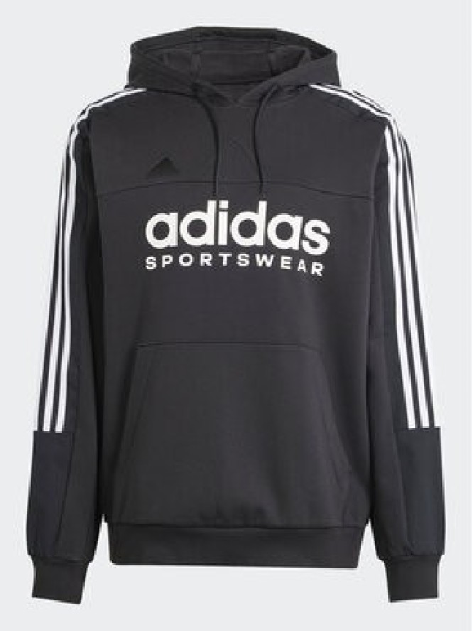 adidas Bluza House of Tiro IV8126 Czarny Loose Fit