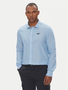 Aeronautica Militare Koszula 251CA1276CT3292 Granatowy Regular Fit