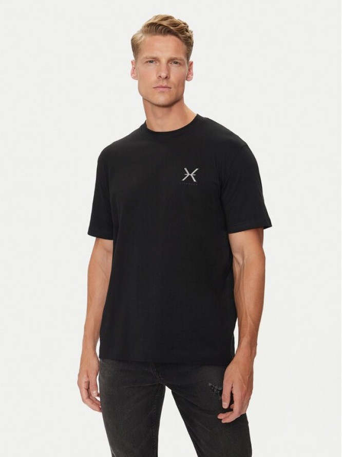 Richmond X T-Shirt Arnado UMA24001TS Czarny Regular Fit