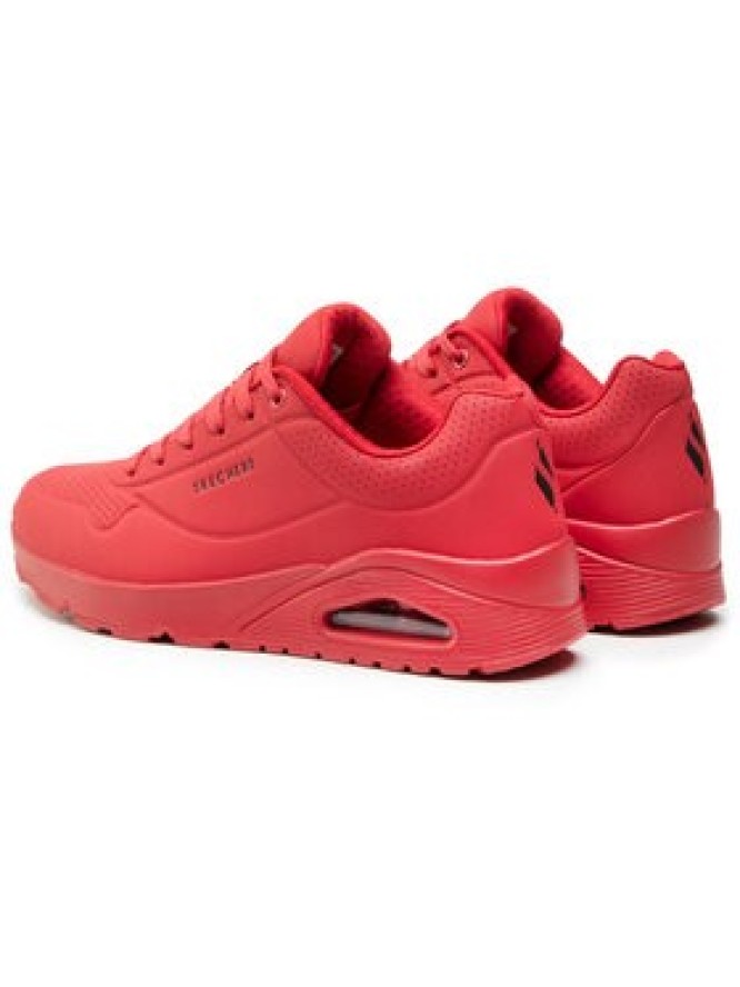 Skechers Sneakersy Uno Stand On Air 52458/RED Czerwony