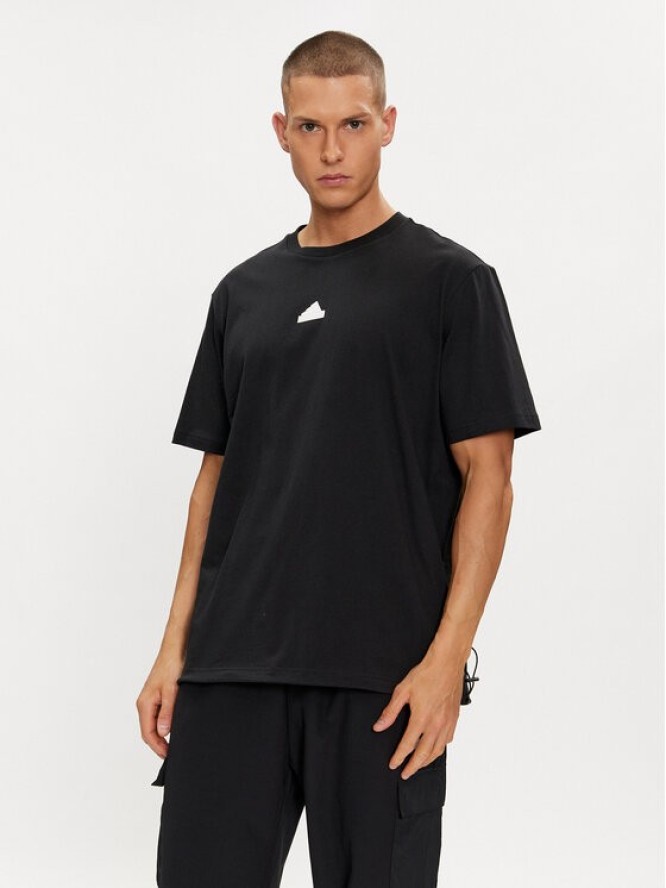 adidas T-Shirt City Escape IR5171 Czarny Loose Fit