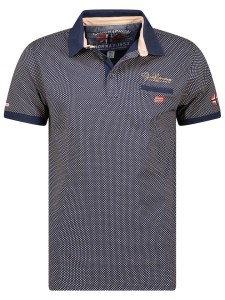 Geographical Norway Koszulka polo w kolorze granatowym rozmiar: XL