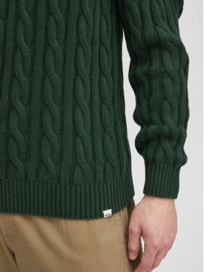 Solid Sweter 21107899 Zielony Regular Fit
