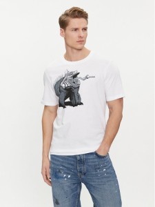Hugo T-Shirt Dibeach 50513812 Biały Regular Fit
