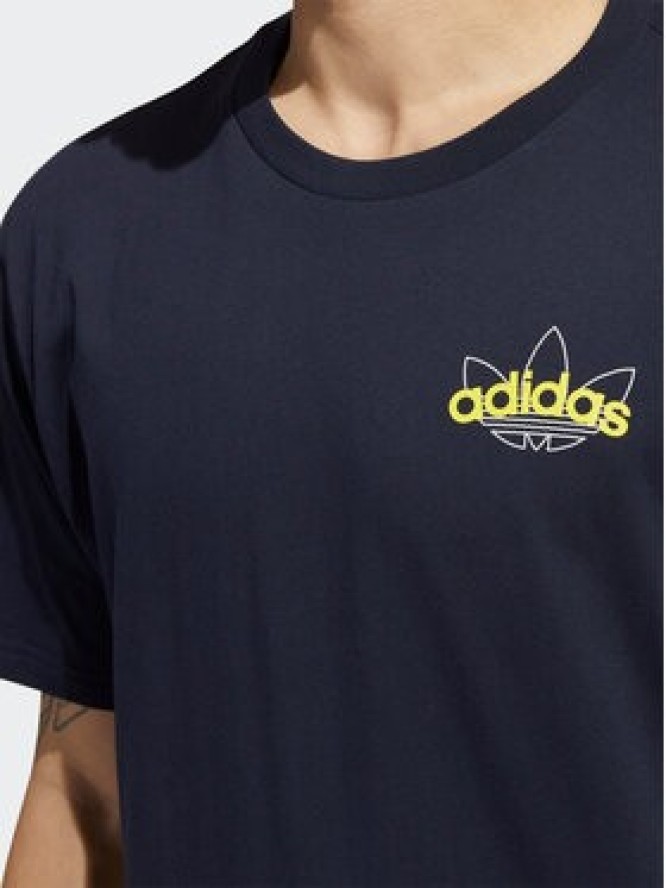 adidas T-Shirt Athletic Club HI2972 Granatowy Regular Fit
