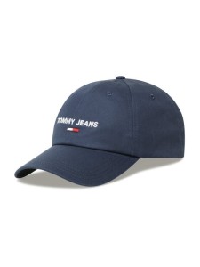 Tommy Jeans Czapka z daszkiem Tjm Sport Cap AM0AM10394 Granatowy