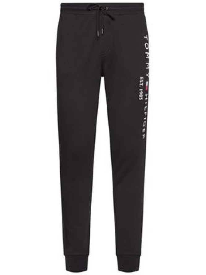 Tommy Hilfiger Spodnie dresowe Basic Branded MW0MW08388 Czarny Regular Fit