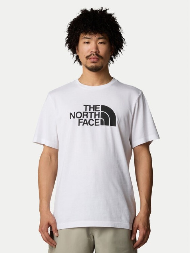 The North Face T-Shirt Easy NF0A8A6C Biały Regular Fit