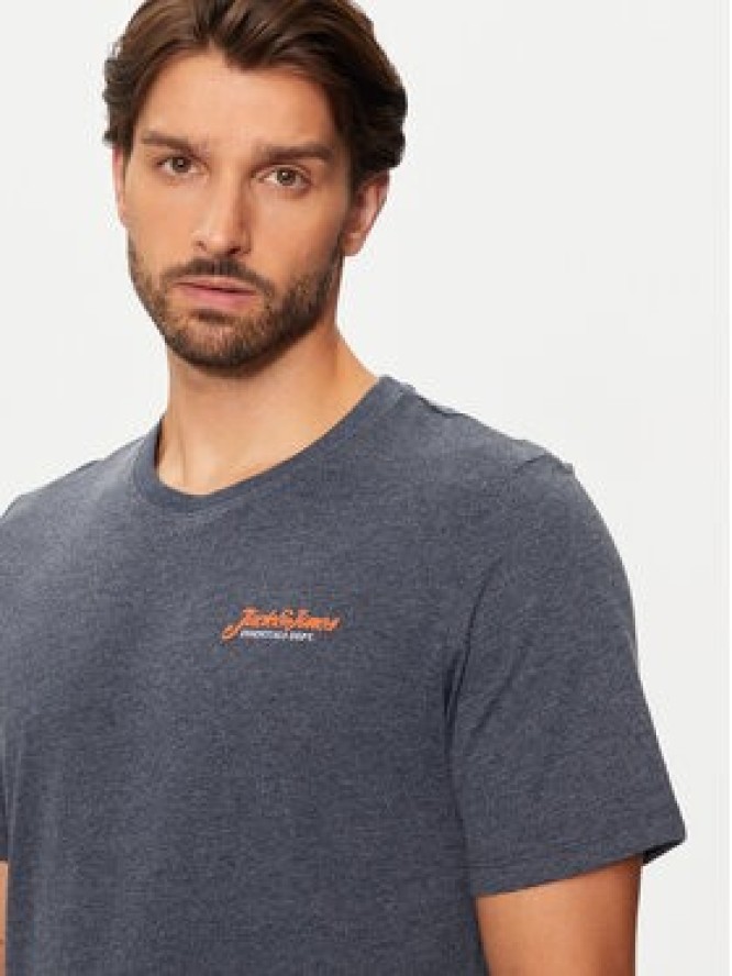 Jack&Jones T-Shirt Erik 12257603 Granatowy Relaxed Fit