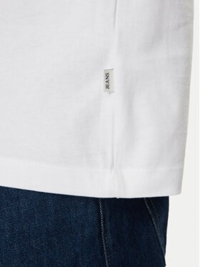 Guess Jeans T-Shirt M4YI44 K8FQ4 Biały Regular Fit