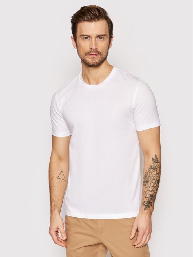 Boss T-Shirt Tessler 50468395 Biały Slim Fit