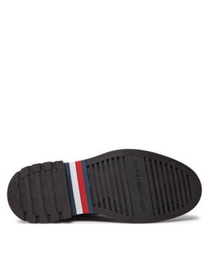 Tommy Hilfiger Sztyblety Comfort Lwt Lth Chelsea FM0FM05184 Brązowy