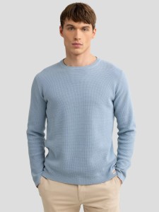 Sweter męski bawełniany błękitny Neilon 400