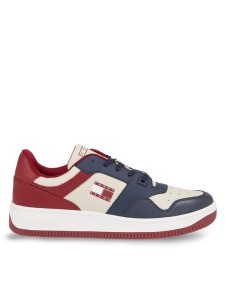 Tommy Jeans Sneakersy Tjm Basket Premium Color EM0EM01256 Niebieski