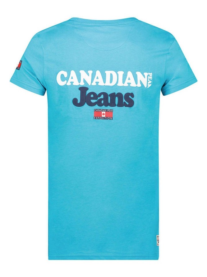 Canadian Peak Koszulka "Jouppeak" w kolorze turkusowym rozmiar: XXL
