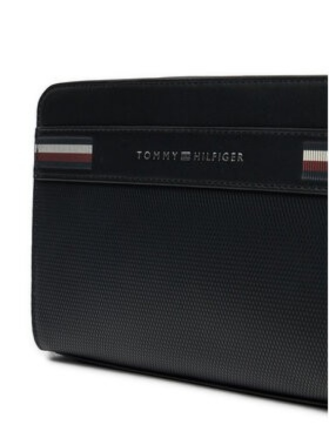 Tommy Hilfiger Saszetka Th Corp Texture Pouch AM0AM12776 Czarny