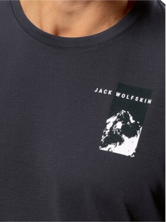 Jack Wolfskin T-Shirt Vonnan 1809941 Szary Regular Fit