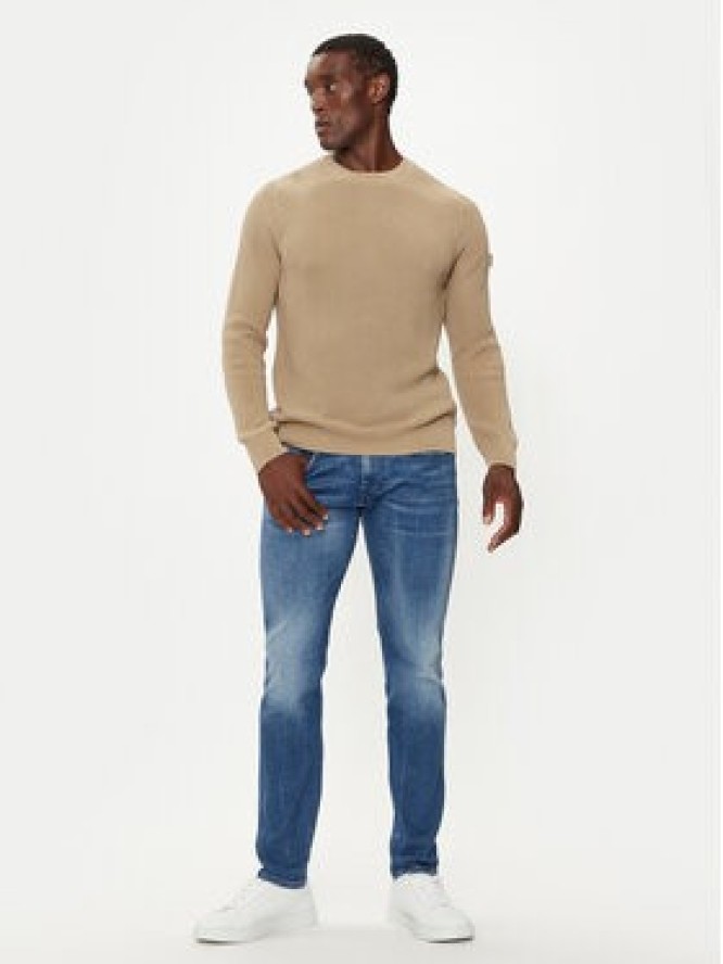 JOOP! Jeans Sweter 15 JJK-13Haro 30042634 Beżowy Modern Fit