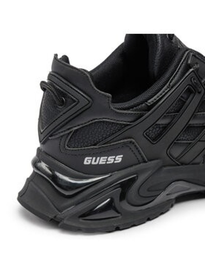 Guess Sneakersy Belluno Low FMTBEL ELE12 Czarny