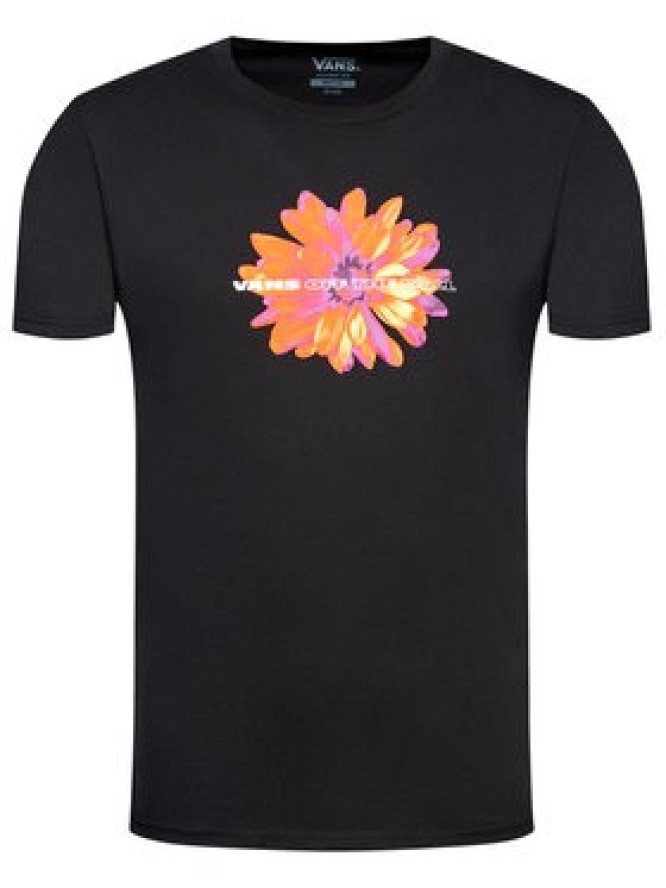 Vans T-Shirt Blooming VN0A54CF Czarny Classic Fit