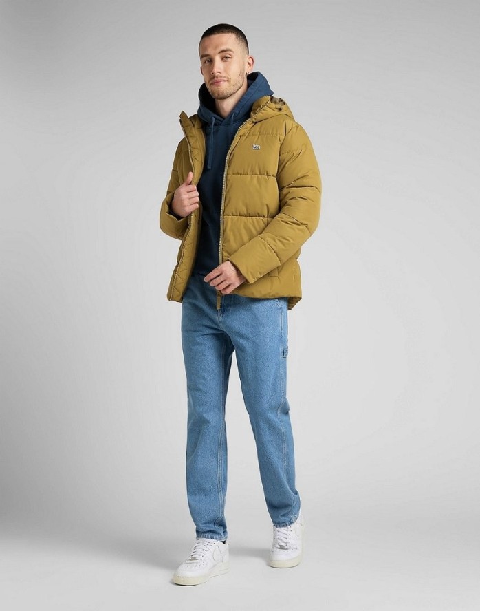 LEE PUFFER JACKET MĘSKA KURTKA ZIMOWA AMMONITE L87NNY85 112322076