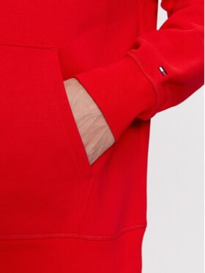 Tommy Hilfiger Bluza Monotype Embro MW0MW33062 Czerwony Regular Fit