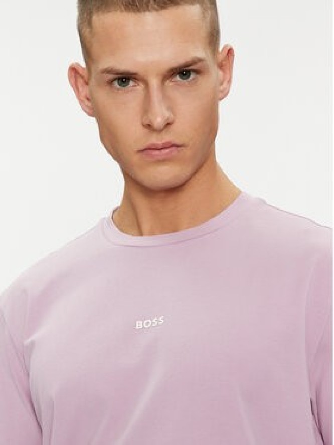 Boss T-Shirt Tchup 50473278 Fioletowy Relaxed Fit