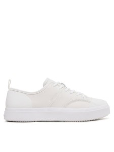 Calvin Klein Trampki Low Top Lace Up Lth HM0HM01045 Biały