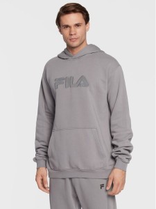 Fila Bluza Bischkek FAM0277 Szary Regular Fit