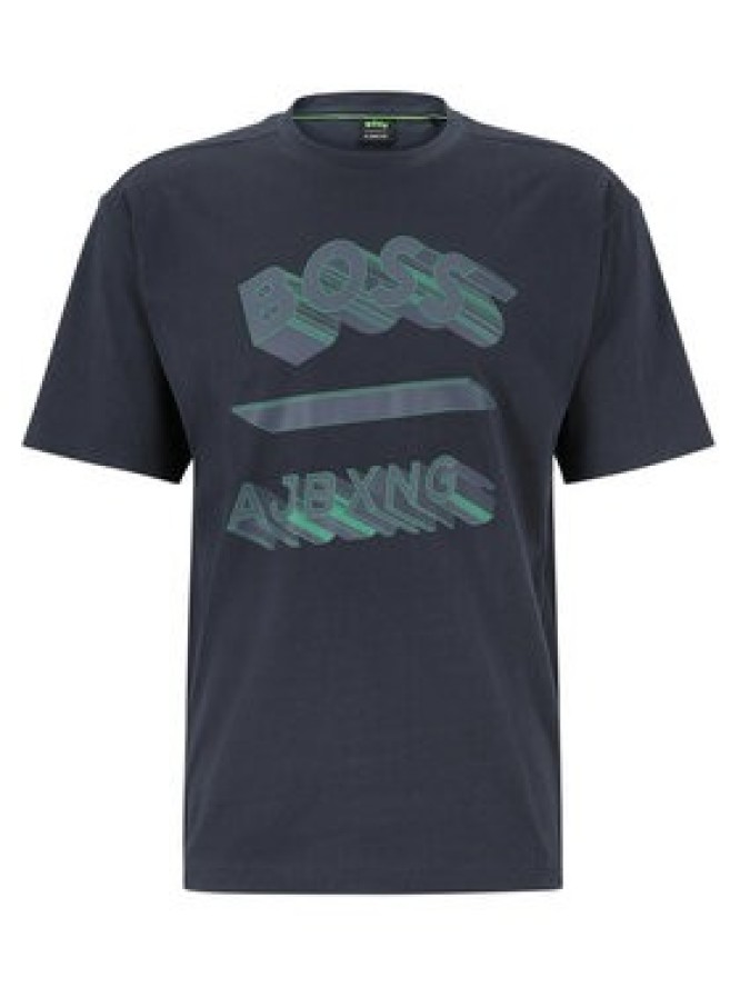 Boss T-Shirt Talboa Aj 1 50488834 Granatowy Relaxed Fit