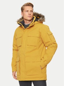 Jack Wolfskin Parka Glacier Canyon 1107674 Żółty Regular Fit