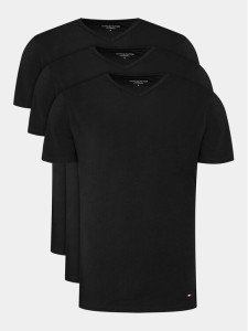 Tommy Hilfiger Komplet 3 t-shirtów UM0UM03137 Czarny Regular Fit